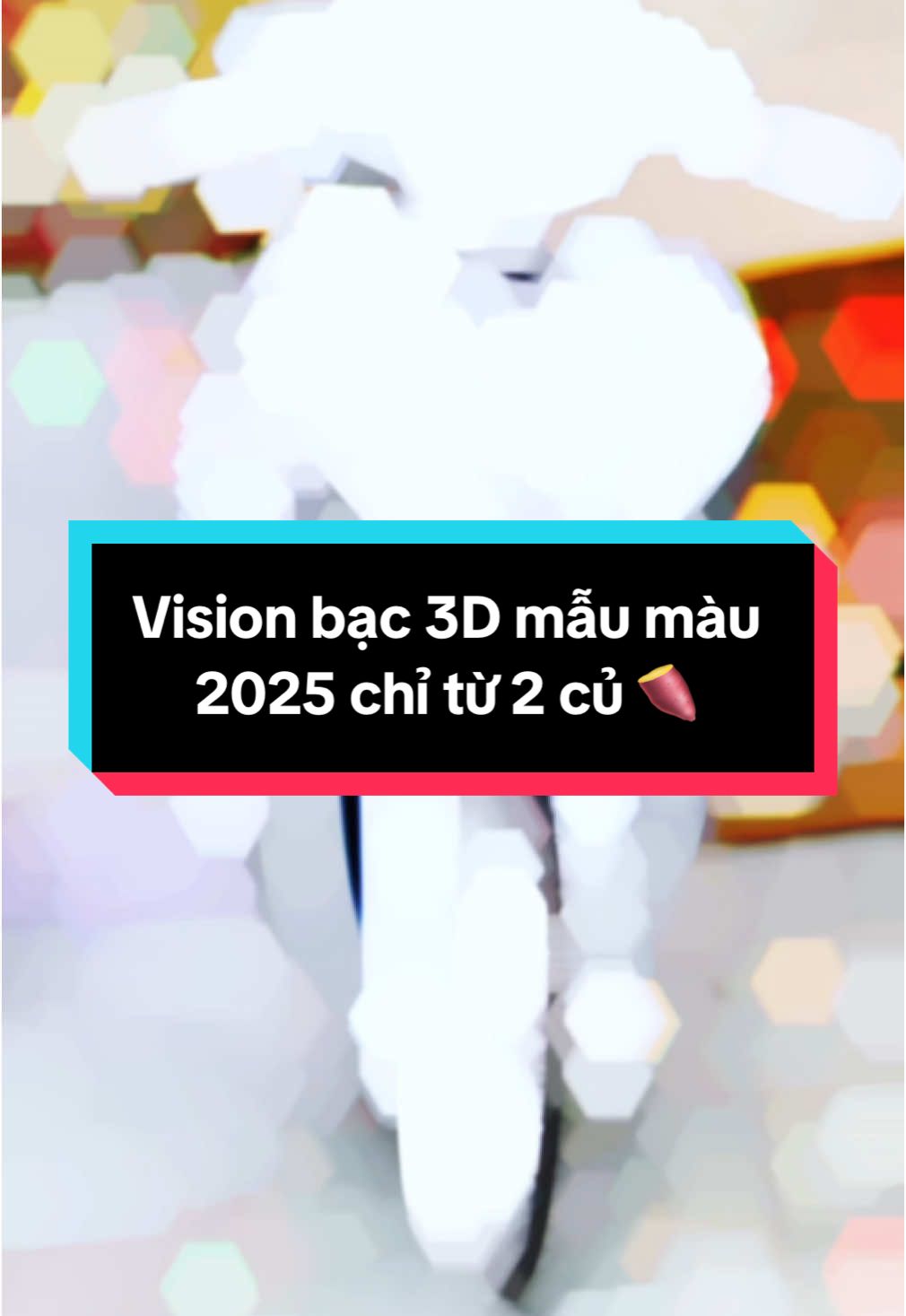 Vision bạc 3D mẫu màu 2025 siêu hót chỉ từ 2-5 củ 🍠 lên xe #xuhuong #xuhướng #xetragop #viral #viraltiktok #xenhapkhau #xuhuongtiktok #cuchi #vision #vision110 #vision2025 #giangxemaynhapkhautragop 