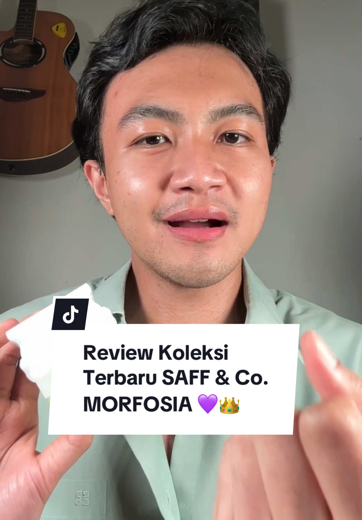 Mari kita #reviewjudes koleksi parfum terbarunya kerajaan @SAFF & Co. “MORFOSIA” 💜🥰👑✨ penasaran coba gak? 💜🥰👑✨ #kerajaanglowing #longervideos #shopmaster #belilokal #PromoGuncang1212 #parfum #parfumviral #perfume #perfumetiktok #perfumetok 