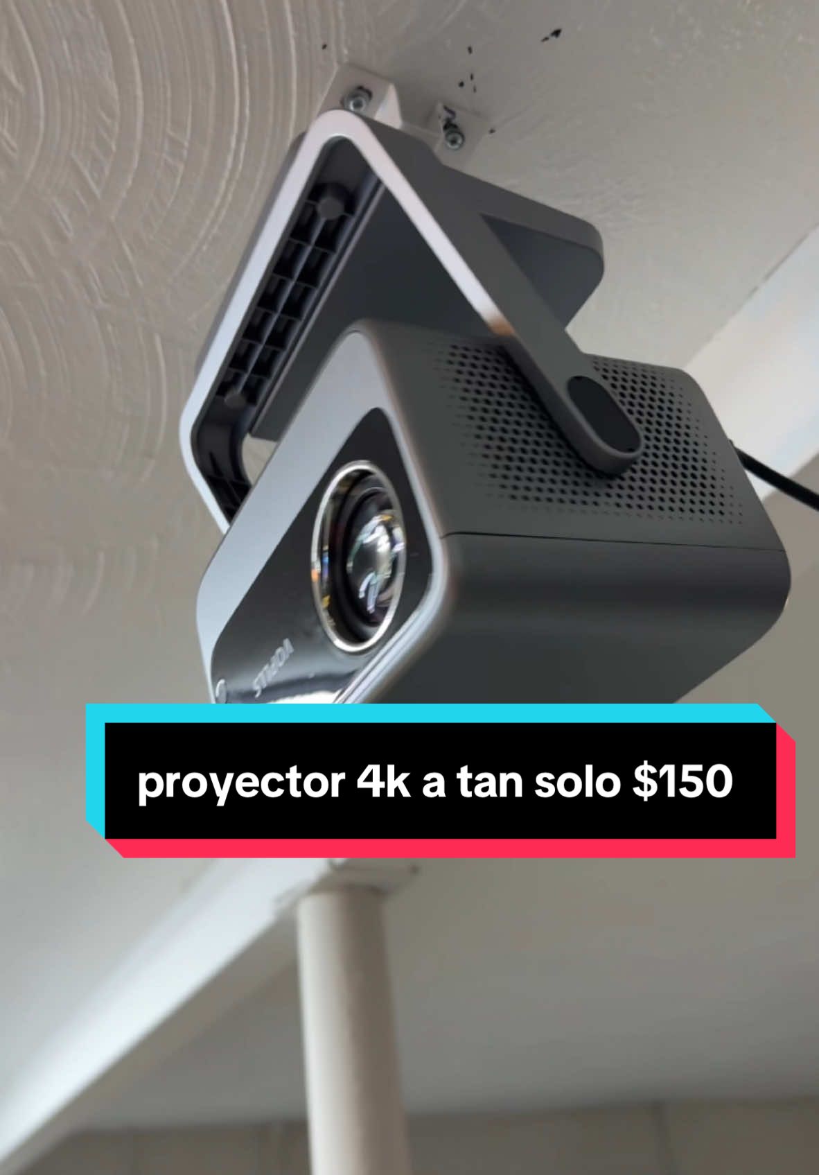 4 k proyector. #tiktokmademebuyit #4kprojector 