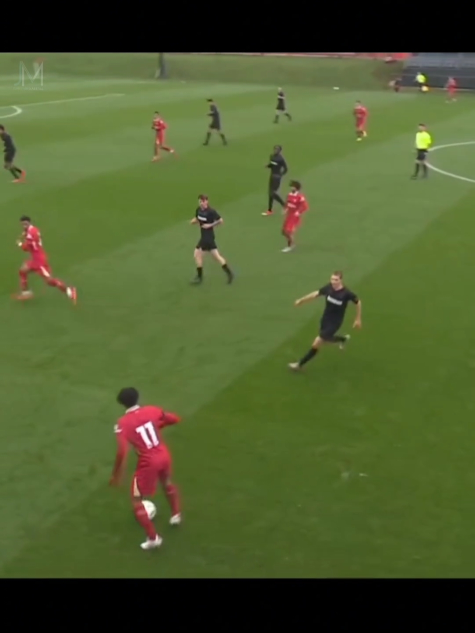 Rio Ngumoha Skills vs Stoke City U18⚽🔥 #liverpoolfc #liverpoolu18 #ngumoha #riongumoha #youngtalent #fy #fyp 