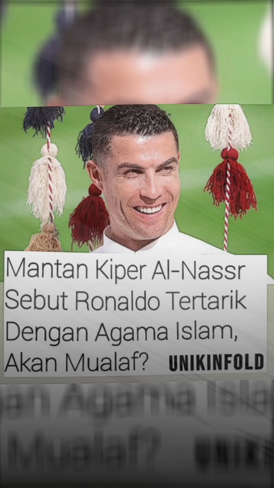 Ronaldo masuk Islam, Apakah real ? #cristianoronaldo #alnassr #muslim #fyp 