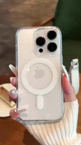 Ốp Cứng Trong Suốt, Sạc Không Dây Từ Tính, Tương Thích Với iPhone 16 Pro Max, 15, 14, 13, Mini, 12, 11, XR, XS Max, 7, 8 Plus, Ốp Chống Sốc, Ốp PC Cứng Trong Suốt#magsafe #ốplưngiphone 