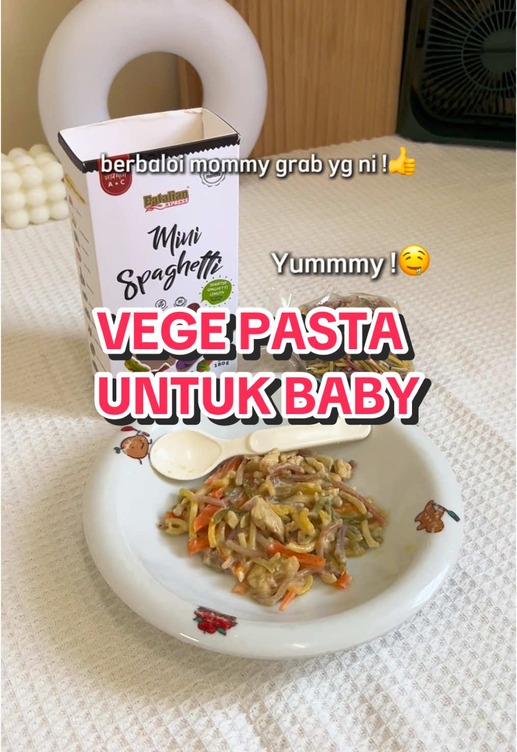 Lately ni memang masak pastaa bile time breakfast si kecik ni. Sbb meen ni suka ngutip, pasta ni macam2 shape menarik suka sangat die!😆🫶🏻 #pasta #spagetti #eatalianexpress #pastaforbaby #veggies 