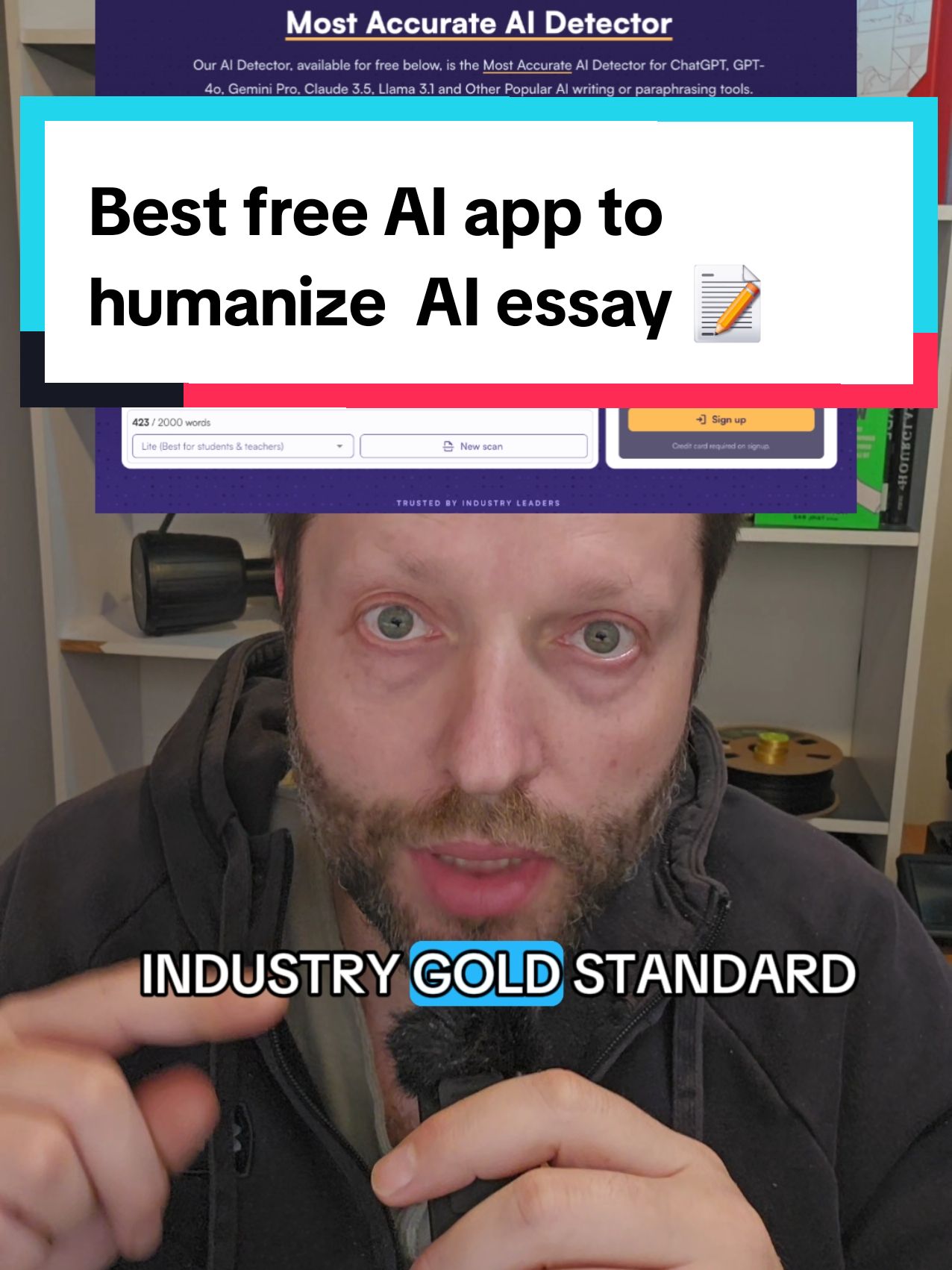 Best free AI app to humanize AI essay, it will make ChatGPT undetectable.  essay writing with AI  undetectable AI #creatorsearchinsights  #ai #artificialintelligence #aitools #chatgpt #chatgpt4 ##aitools #aiwebsites #undetectableai 