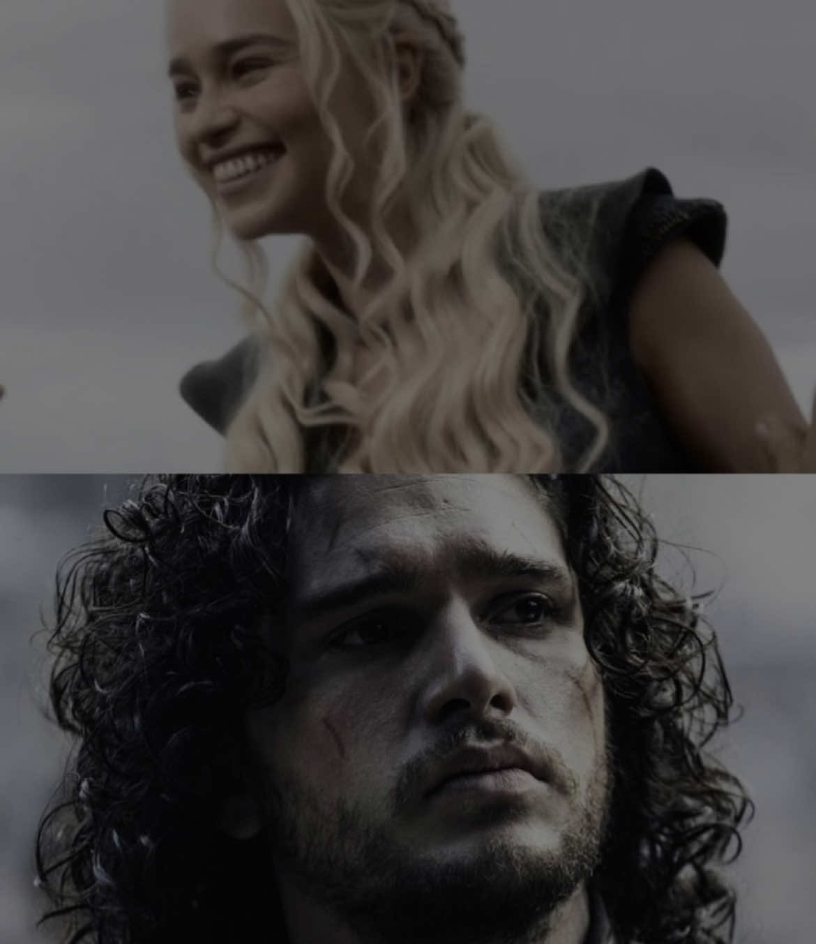 الرحيمة حرقت مليون شخص بريء والوفي ابن ستارك خانها #gameofthrones #daenerystargaryen #johnsnow #kingslanding 