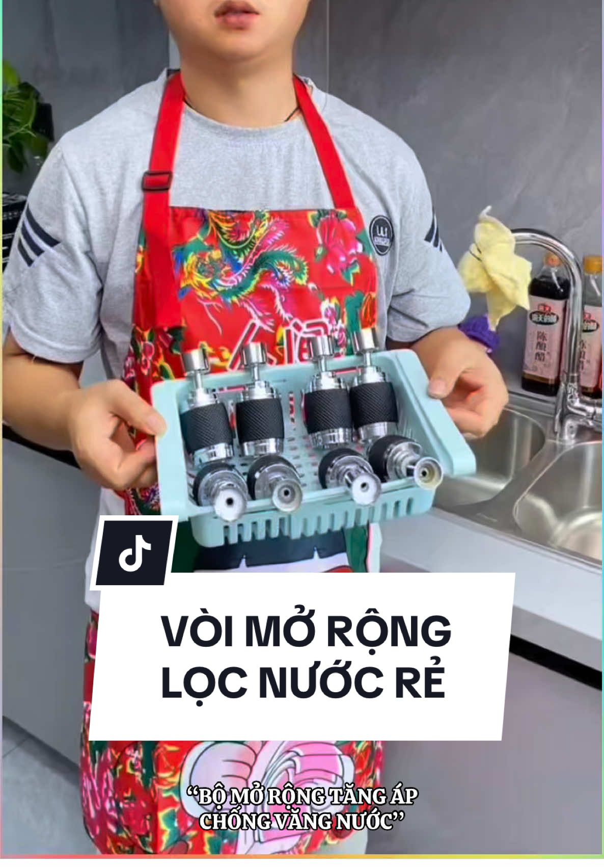 Bộ mở rộng tăng áp vòi nước xoay 720 độ, chống văng nước, lọc nước tại vòi #giadungtienich #bomorongvoinuoc #voinuocchongban #voinuocmorong #voinuoctangap #locnuoctaivoi #voinuoc 