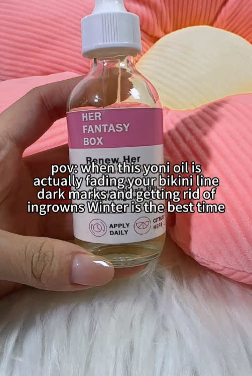 If you struggle with ingrowns,irritation,and scars in your bikini area girlies,try this!!😋😏#fyp #herfantasybox #hygieneproducts #hygieneproducts #bodycaretips #hygieneroutine 