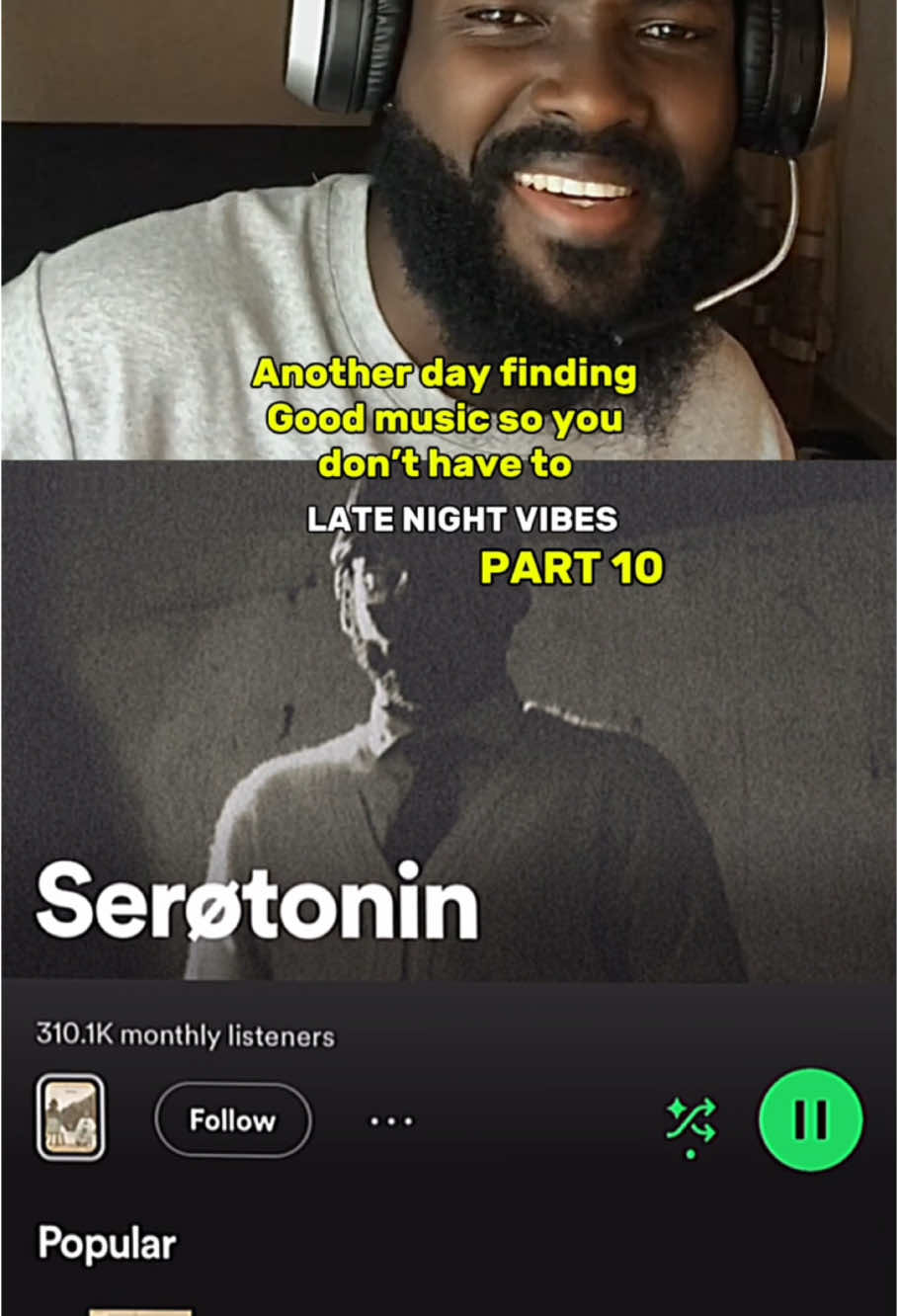 Sound so good 🔥 #afrobeats #serotonin #fyp #songs #musicrecommendations #streamer @Serøtonin