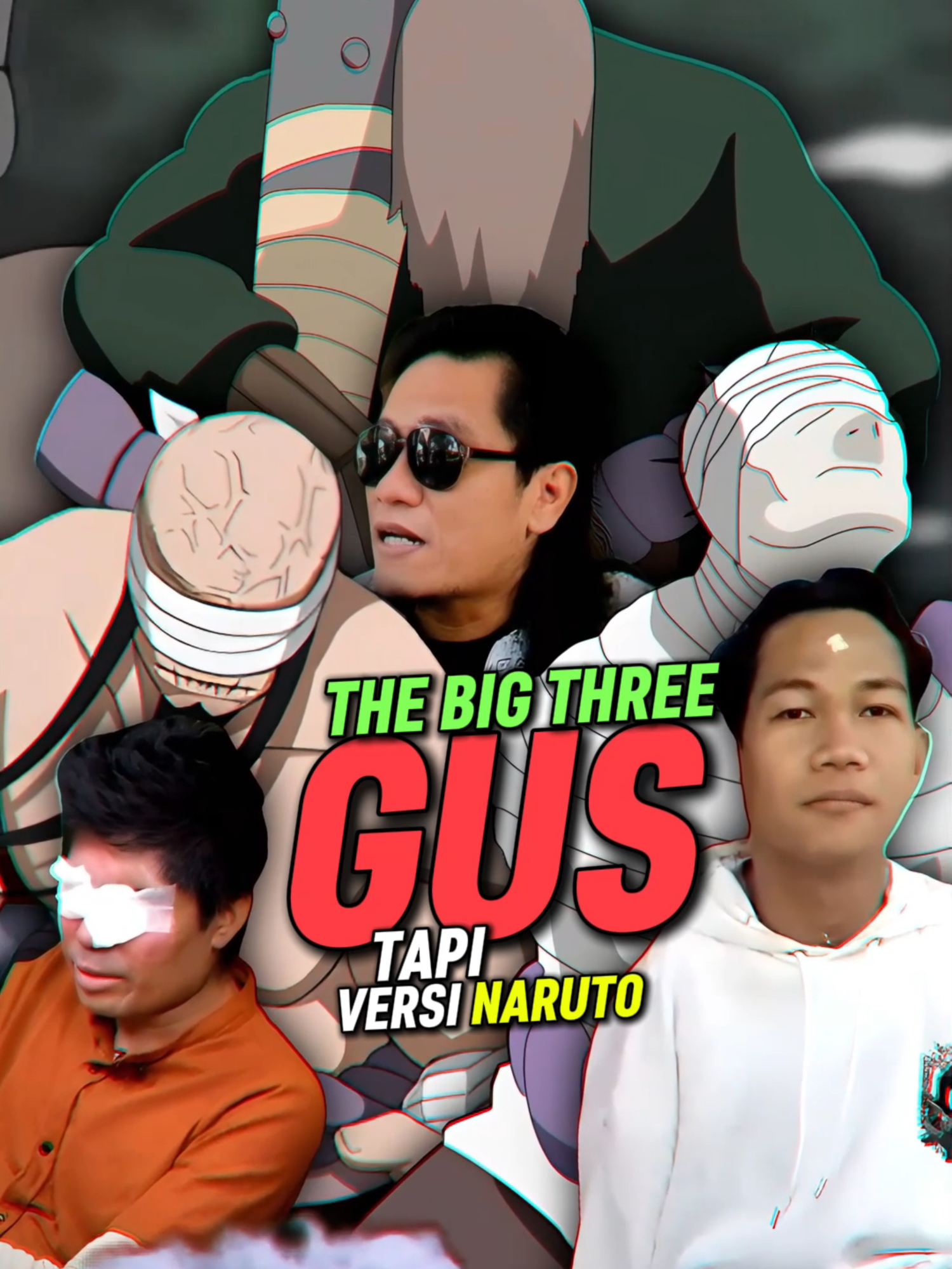 The Big 3 Gus Versi Naruto #fyp #fypシ゚ #viral