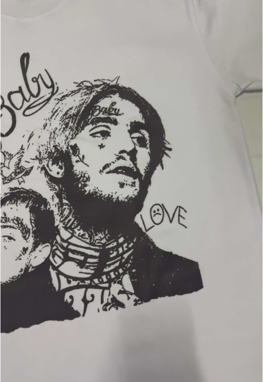 Lil Peep Graphic T-shirt❤️‍🔥 ဒါလေးလည်း orderလို့ရပါပြီနော်🫶🏻 FB page- Penguin Store Telegram- PenguinST0R3 #lilpeep #crybaby #graphictee #tshirt #fyppppppppppppppppppppppp #penguinstore #foryou 