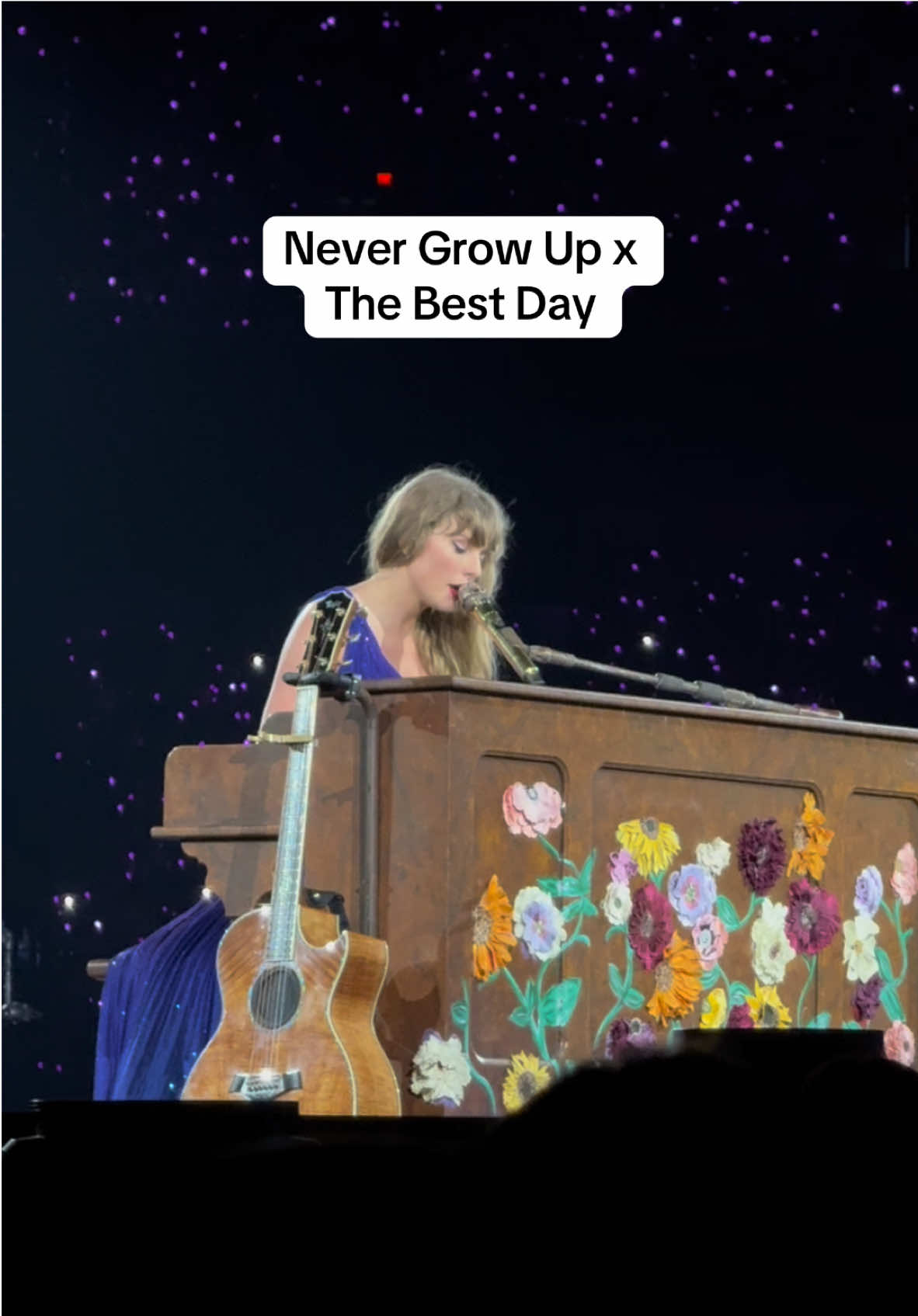 Never Grow Up x The Best Day #taylorswift #TSTheErasTour #vancouver #erastourvancouver #erastourfilm #swiftie 