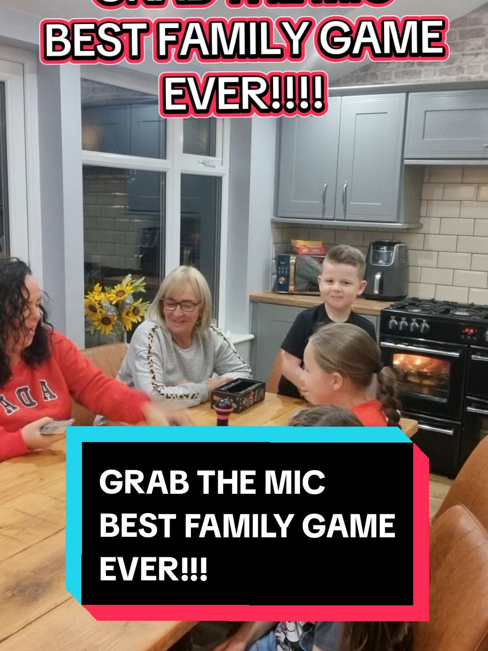 GRAB THE MIC BEST FAMILY GAME EVER!!!! @Lucky Egg #luckyegg #familygames #GameNight #familygamenight #christmaspresentideas #tiktokmademebuyit #giftideas #fyp #boardgames 