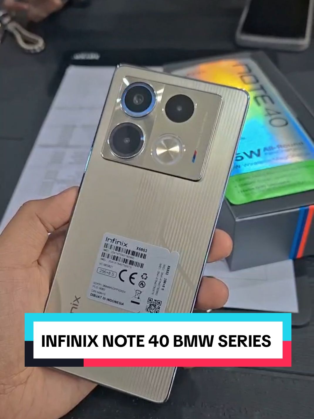 INFINIX NOTE 40 BMW SERIES #fyp #infinix #note40 #bmw #infinixnote40 #SMARTPHONE #unboxing 