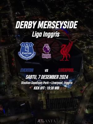 Everton vs Liverpool. Sedang berlangsung!