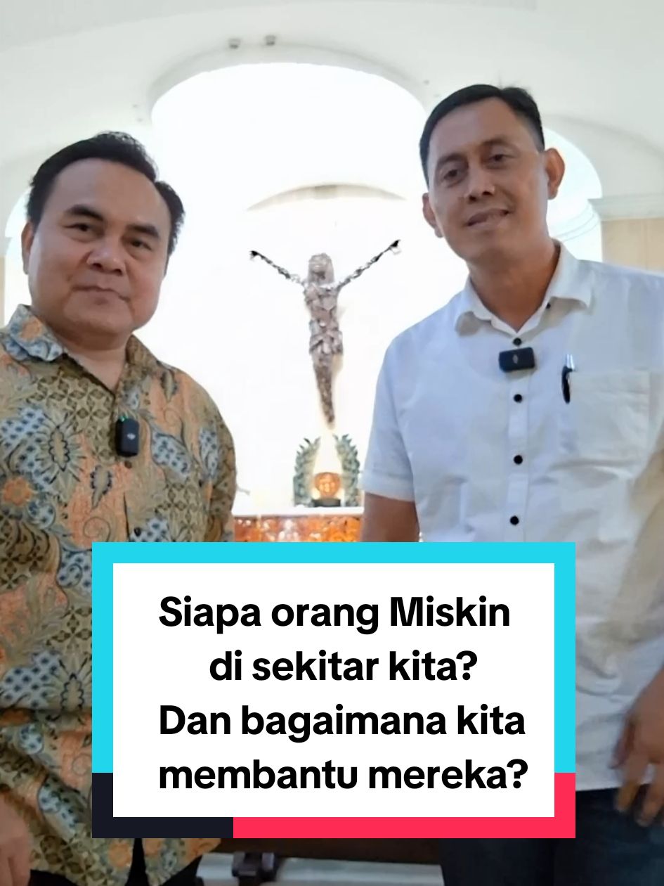 Siapakah orang-orang miskin di sekitar kita? Dan bagaimana strategi kita untuk membantu mereka? #gerejakatolik  #katolikindonesia  #pelayanangereja  #ansoskaj 