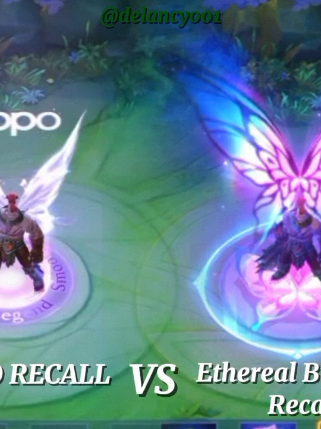 OPPO Recall VS Ethereal Butterfly Recall Credit• OTEP GAMING #newrecallmlbb #upcomingupdatemlbb #oppoxmlbb #ml #mlbb #fypml #fypmlbb #balmondmlbb 