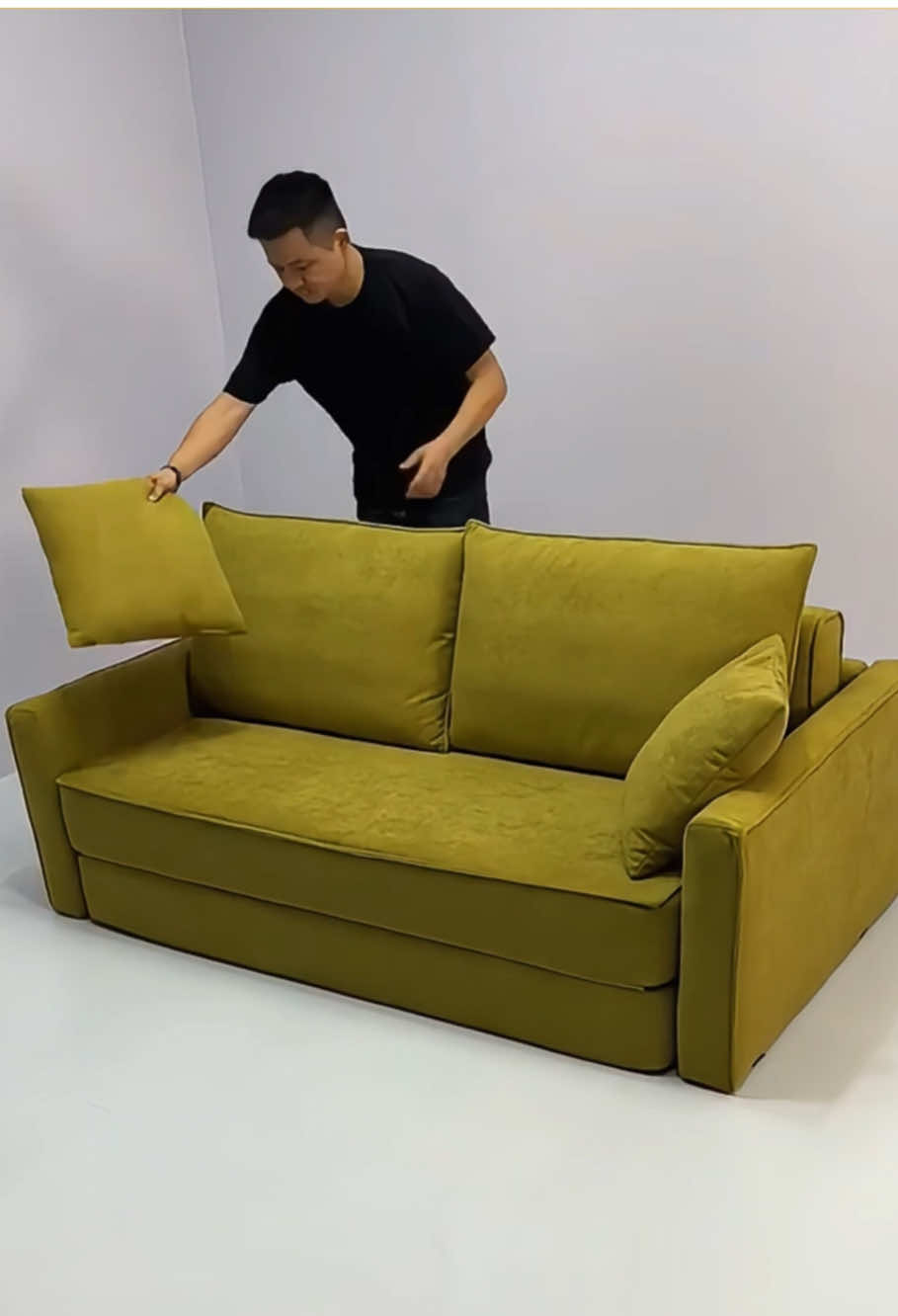 Foldable and compressible sofa, and the factory store is directly out.