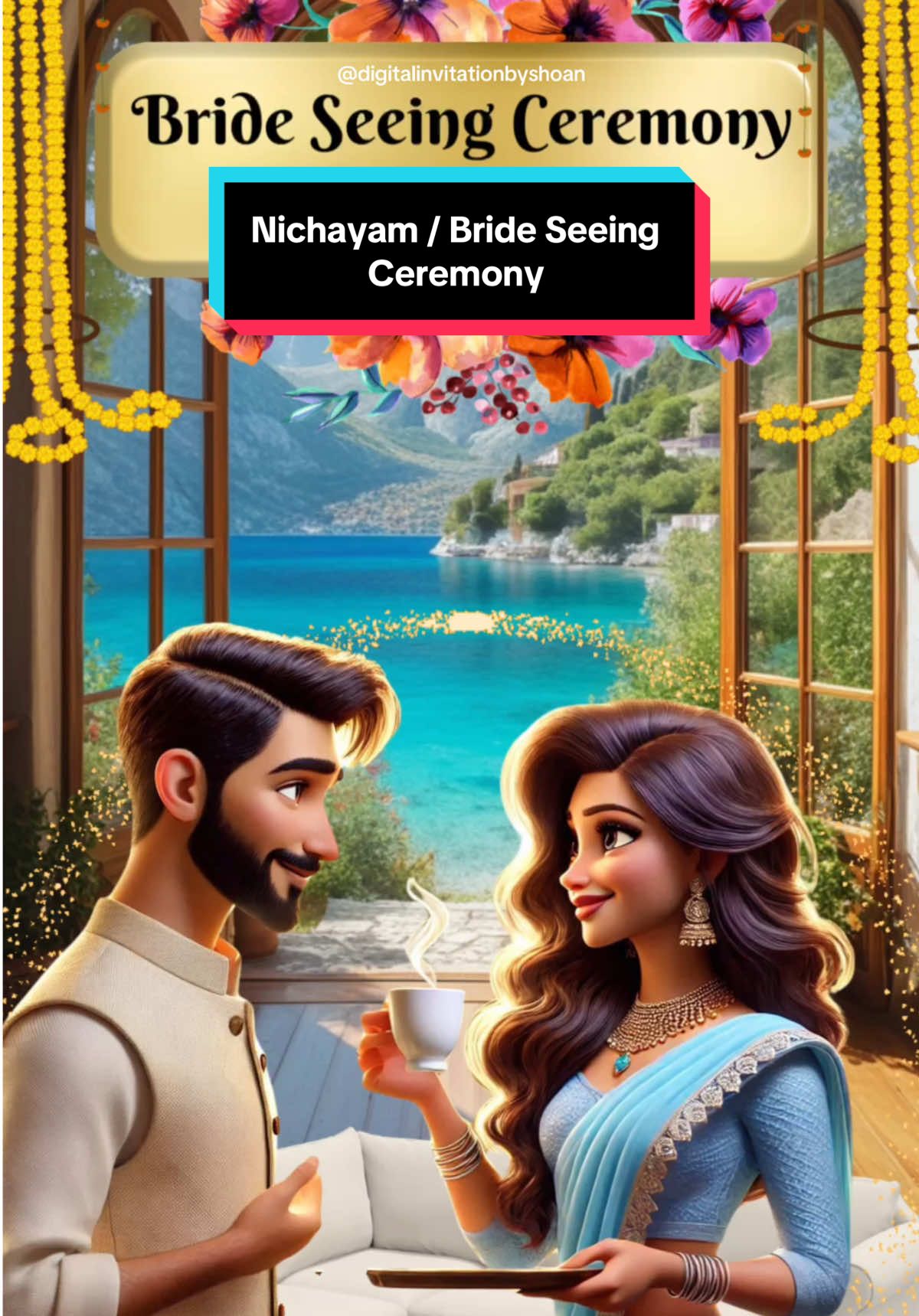 Nichayam / Bride Seeing Ceremony Digital Invitation/ E-Card  #digitalinvitation #digitalcard #digitalanimation #ecard #einvitation #weddinginvitation #weddingcard #owncreation #rom #registerofmarriage #registerofmarriage #tamil #indianweddings #tamilbride #indianbride #tamilgroom #indiangroom #budgetfriendly #cheap #fyp #fypviral #ecard #christianwedding #christianweddinginvitation #churchwedding #rominvitation #romdigitalinvitation #registrationofmarriage #engagementinvitation #nichyamainvitation #romandengagement #weddingdigitalinvitation #customerrequest #brideseeingceremonyinvitation #nichayathartham 