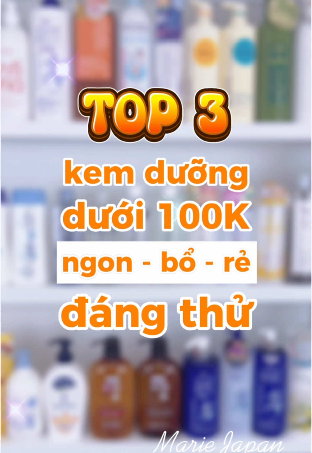 Cuối năm rồi mấy bà ơi, “xúng xính” dưỡng da kịp Tết nà 🌼 #mariejapan