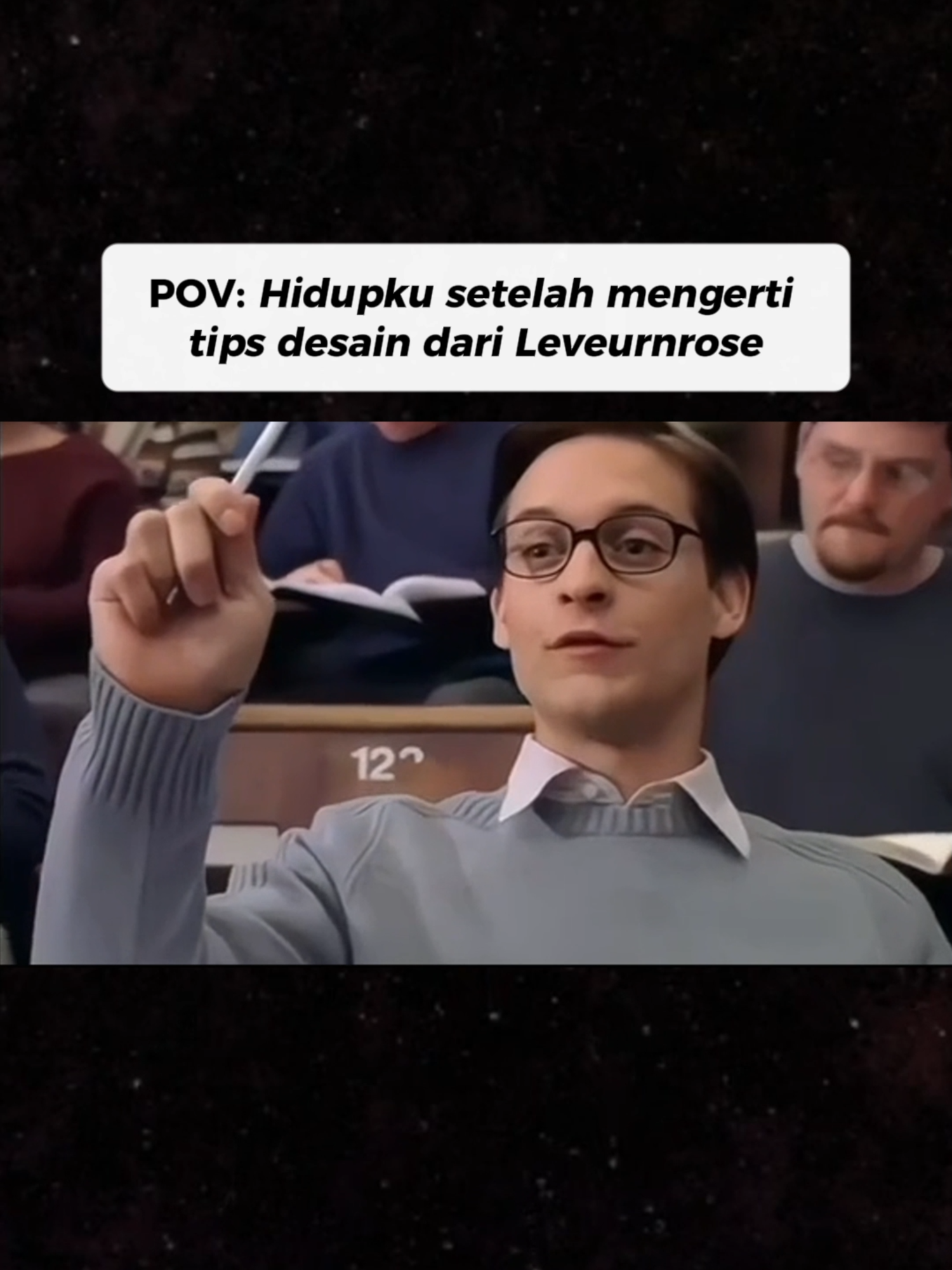 Memang seberguna itu, buruan cek tips terbaru dari Leveurnrose! 😌 #fyp #foryou #meme #memeindonesia #desain #powerpoint #uidesign #tobeymaguire