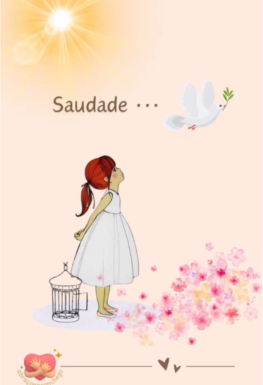 "Saudade é a forma que o coração encontra para nos lembrar que algo foi especial demais para ser esquecido." #vaiprofy #positividade #mensagensmotivacionais #mensagempositiva #foryoupage❤️❤️ #fyp #fyy #amor #amoraoproximo #gratidao #saudades #vaiprafy #sejagrato