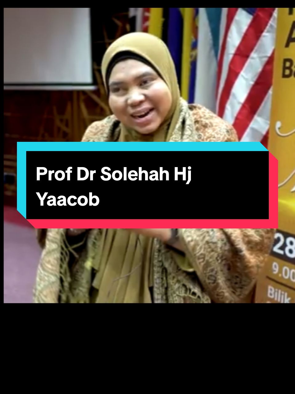 Prof Dr Solehah Hj Yaacob #historyfacts #history #facts #subhanallah #allahummashollialasayyidinamuhammad 