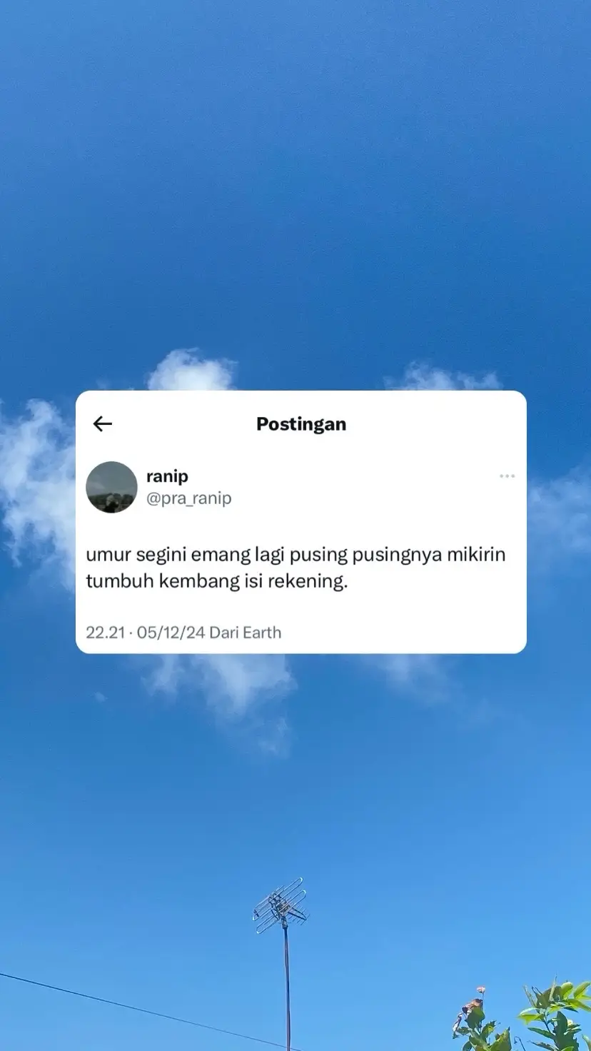 cape kerja isi rekening  