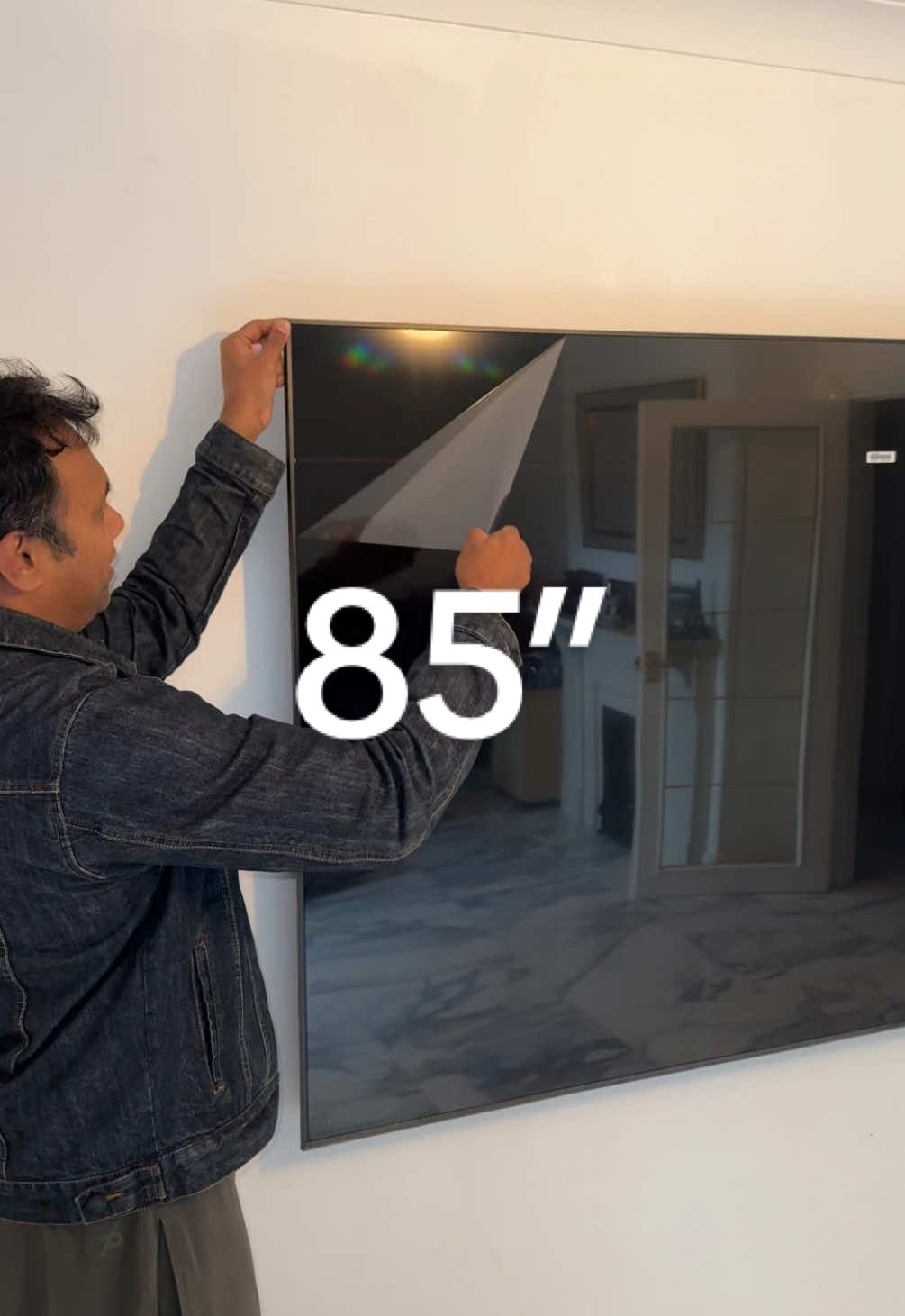 Unboxing & installing the massive 85” Samsung Q60D TV! 🤩 Worth every second! #SamsungQLED #TechGoals #Unboxing #samsung #tv #techuk #tvwallmount #walltv #tvwall #samsungqledtv #samsungqled #qled #qledtv #samsungs #bigscreen #movieathome #homecinema #tvwalldecor #tvwallideas #hangingtv #tvhanging #happyclinet #screenpeel #satisfyingpeel #satisfyinguk #howto #unboxingsounds #unbox #tele #uktv #samsungtips #samsungpartner #samsungproducts #qledtechnology #qled8k #techpeels #tilting #q60d #superthin #thintv #modernliving #en6 #pottersbar #northlondon #tvservice #LearnOnTikTok 