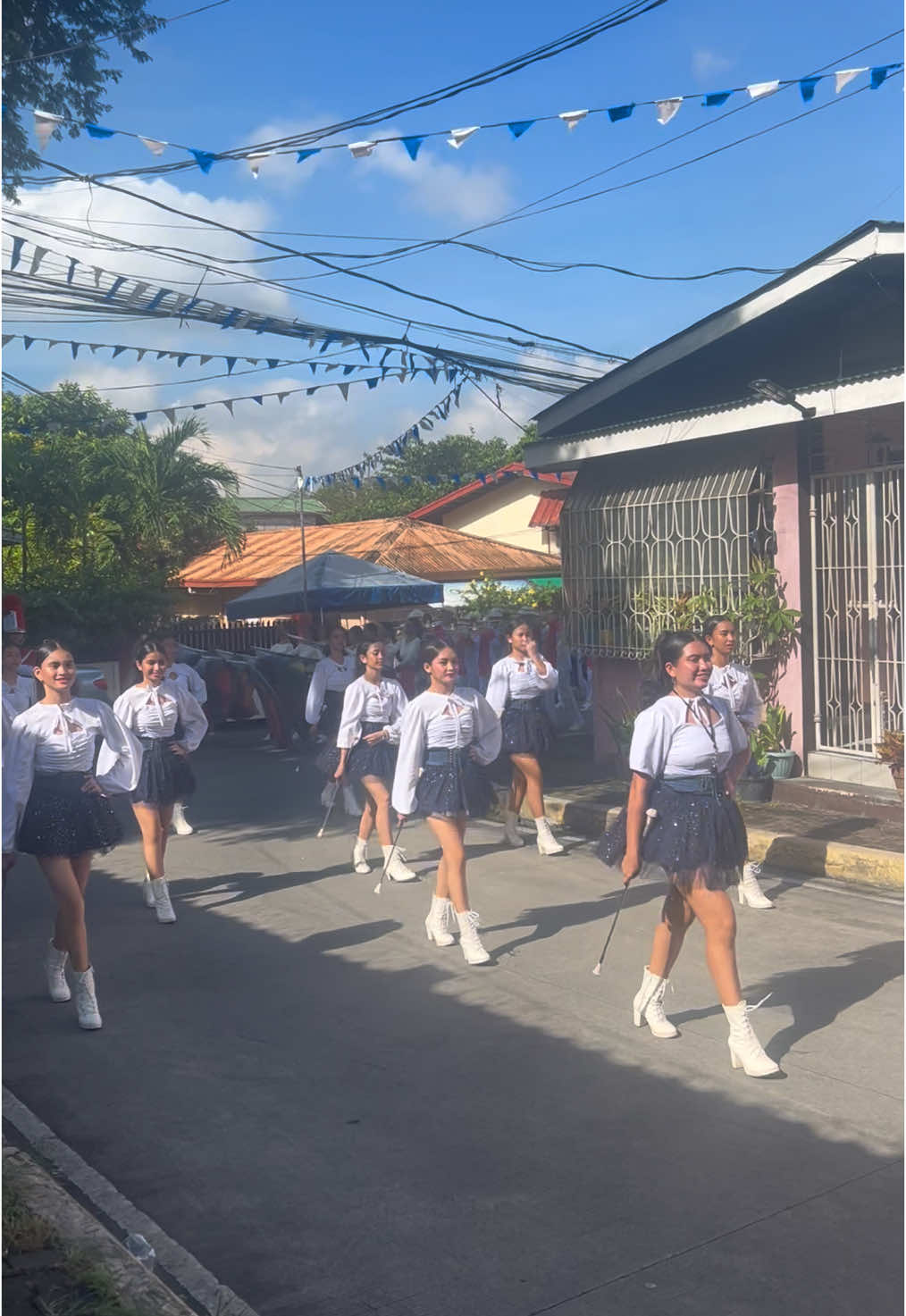 La Torre Parade. #fyp #fypシ゚viral #fypシ #tiktokph #trendingvideo #happyfiesta #dasmarinascavite #music #marchingband #parade #fiesta #celebration 