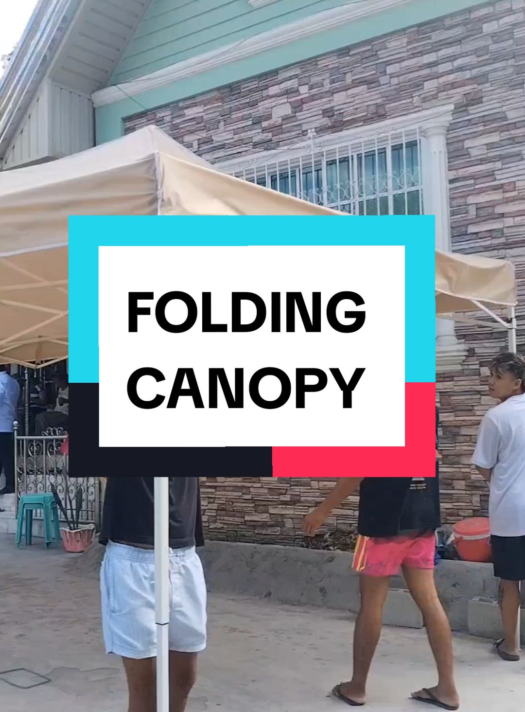 Folding canopy tent 🫶🥰 Click my yellow basket to buy😱 #canopy #canopytent #foldingtent #hivemall #aesthetic #fyp #fypviral #sigmakisses120620 #viral #viralvideo 