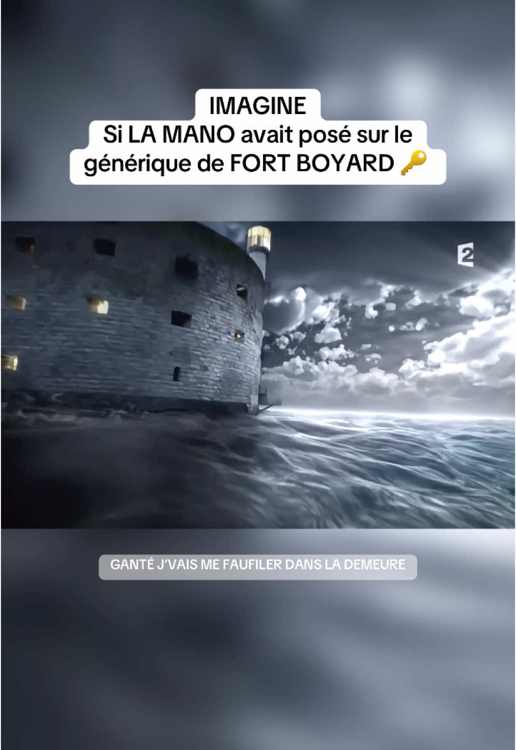 Nouvelle génération j’peux pas rater le coche 🔑 @LaMano🚫🦵🏾#lamano #remix #fortboyard 