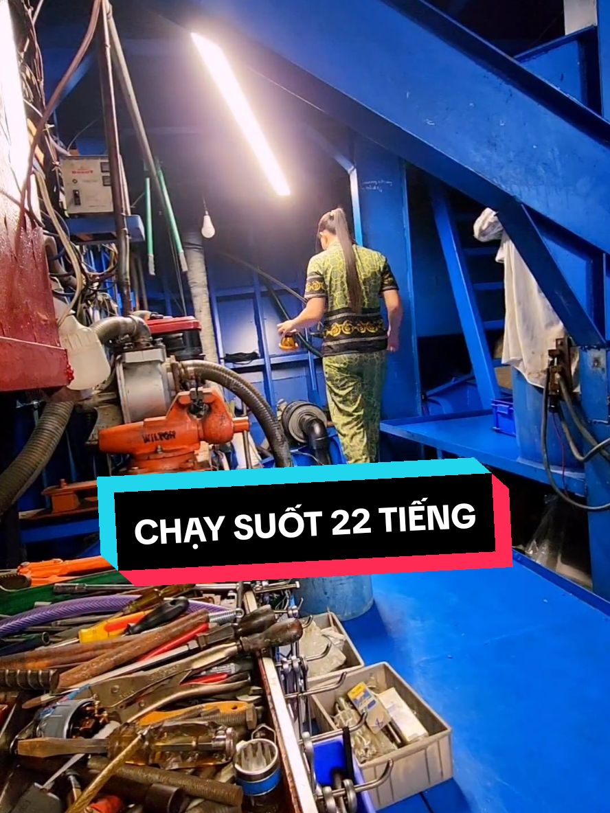 Chạy 22 tiếng đồng hồ, lên tới bến luôn...#salankimngan 