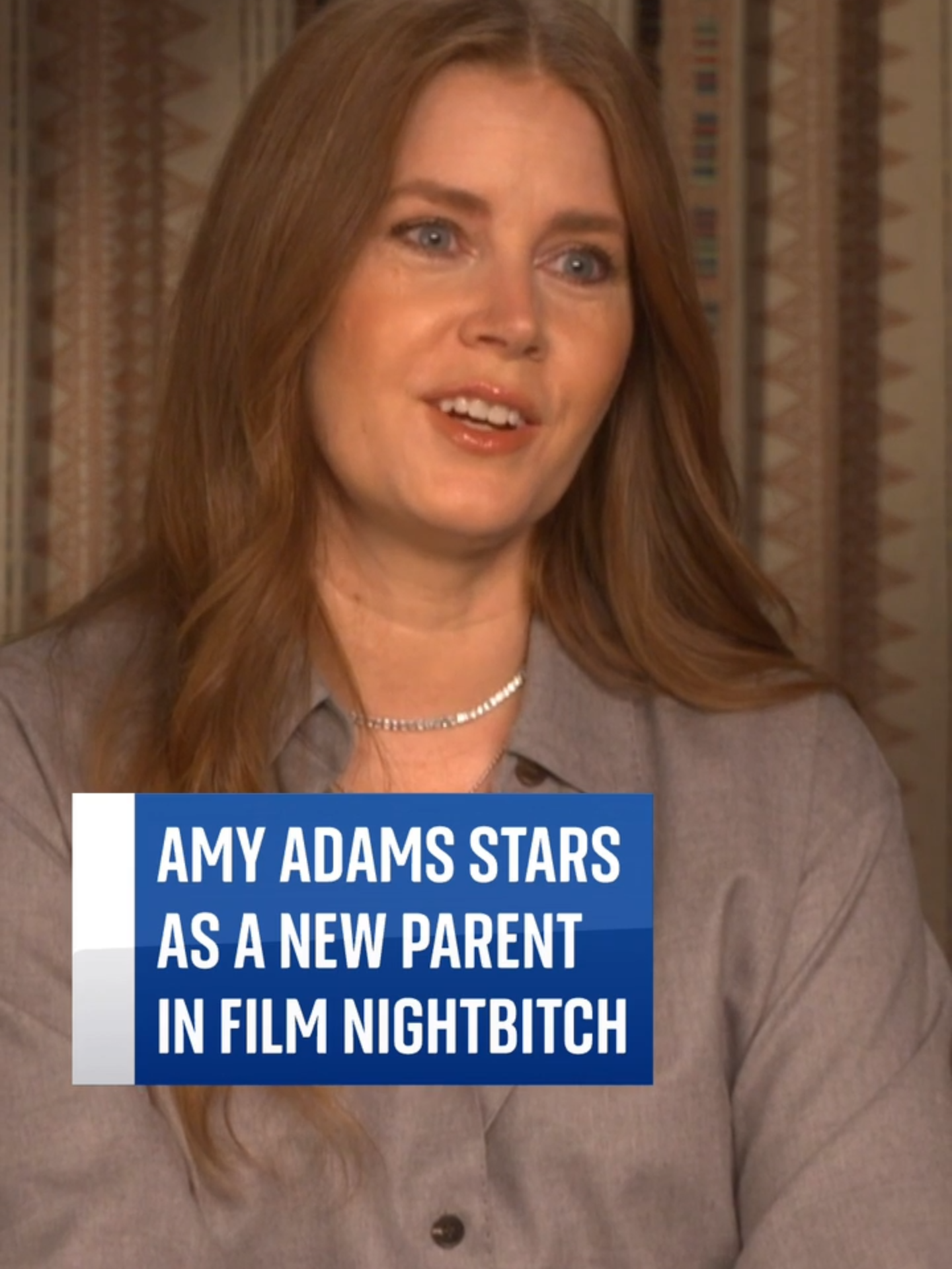 #AmyAdams tells Sky News about starring as a new #parent in her new film #Nightbitch