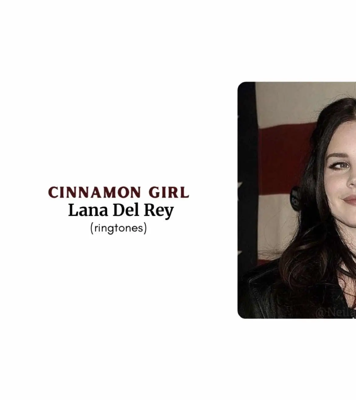 Cinnamon girl ringtones Lana Del Rey #song #fyp #lanadelrey #neilanmusic #cinnamongirl #ringtones 