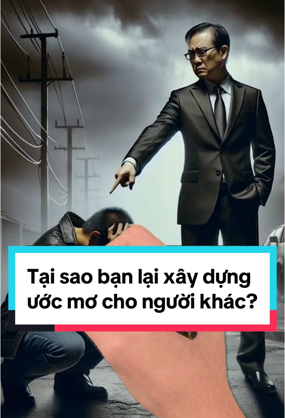 Thật buồn khi thấy rất nhiều người trong số các bạn, đang ưu tiên xây dựng giấc mơ hộ người khác, chứ không phải cho mình. #baihoccuocsong #sachhayexpress #LearnOnTikTok 