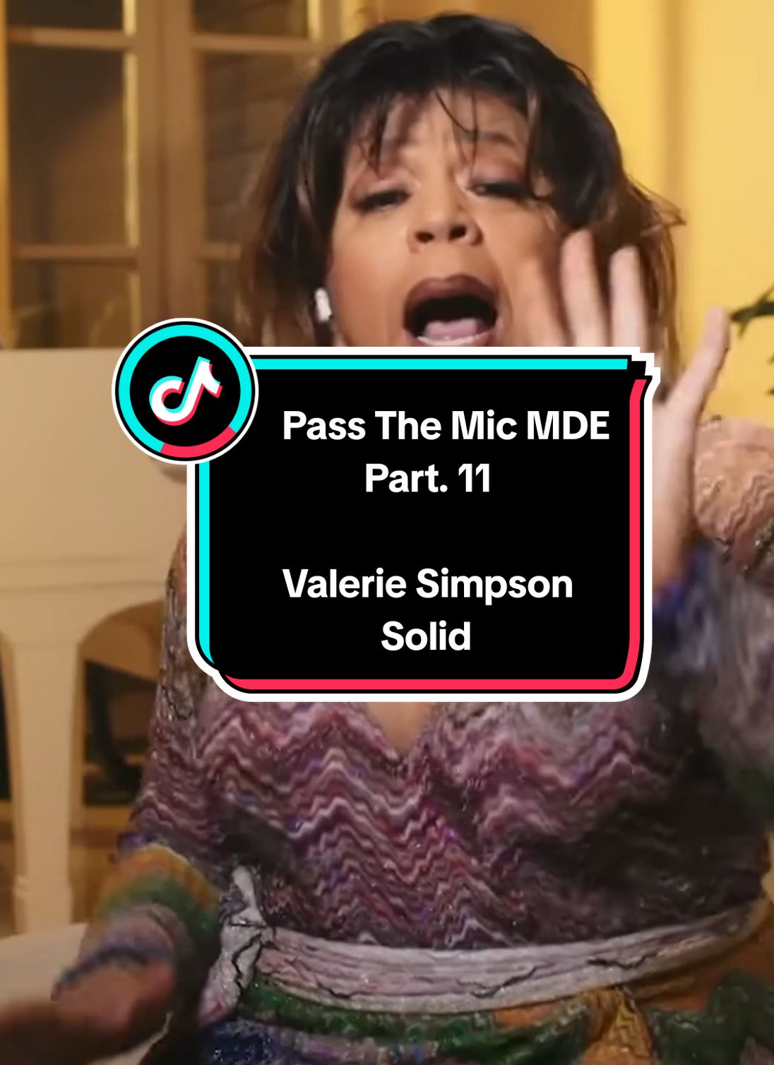 Valerie Simpson (Ashford & Simpson)▫️Solid 📀 Solid, 1984 @BET Networks Pass The Mic Mother's Day Edition - Part. 11   #AshfordSimpson #ValerieSimpson #Solid  #DjCassidy #PassTheMic #RnB #RnBVibes #RnBMusic #RnBClassics #RnbTok #RnBLegend #80s #Soul #SoulMusic 