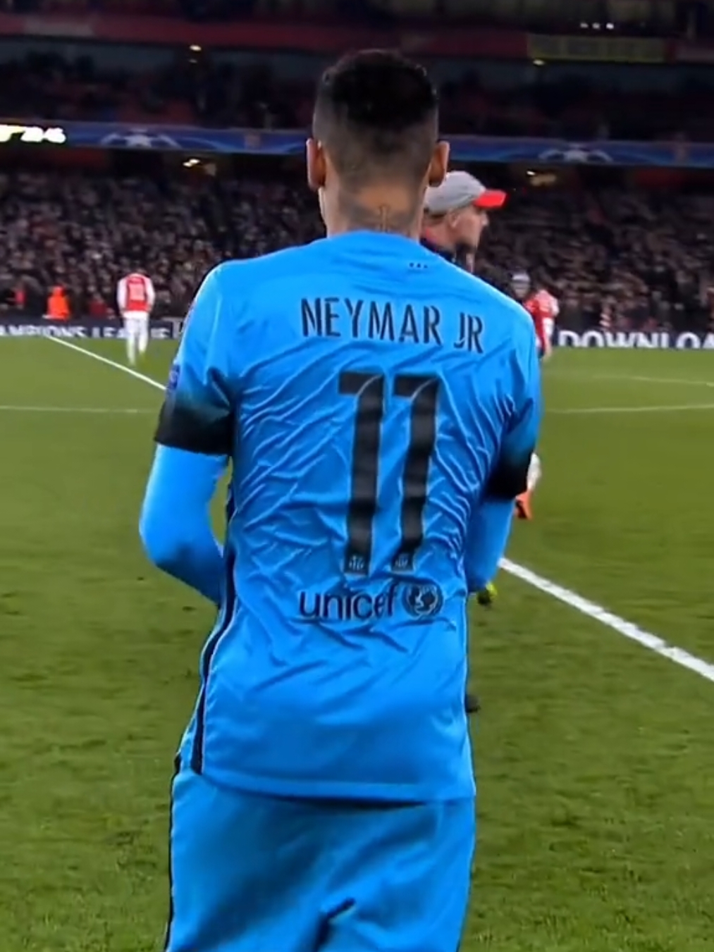 Neymar vs arsenal 2015 16 #neymar #skills 