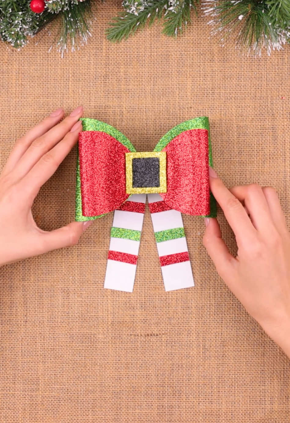 Get festive with this DIY elf ornament 🎁 