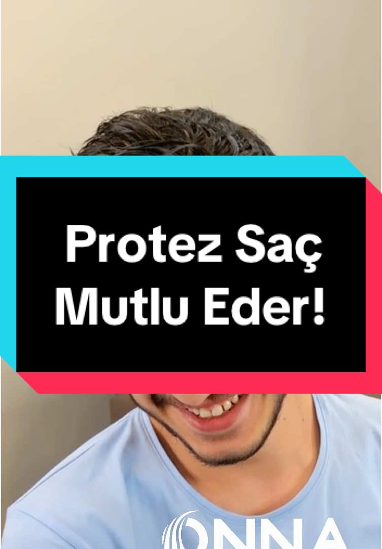 Protez saç mutlu eder:) #protezsaç #saçbakımı #mutluluk 