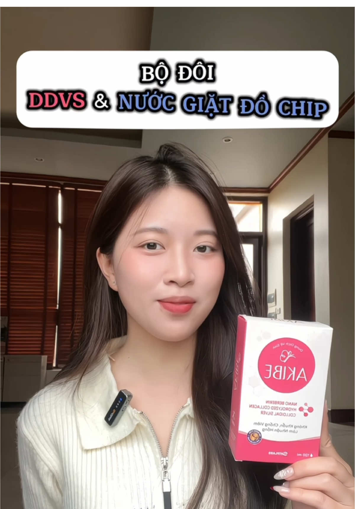 Bộ đôi ddvs và nước giặt đồ chip mà các bà nên có #akibe #akichip #vitath #suckhoephunu 