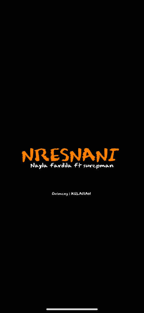 Lirik nresnani - Nayla fardila ft surepman#liriklaguviral #nresnani #jowopride 