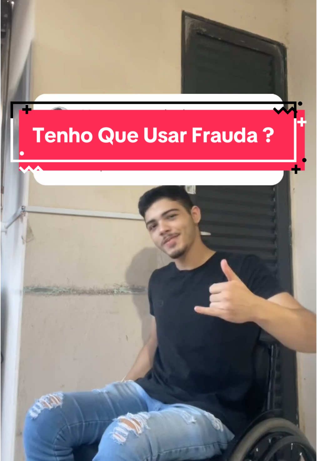 Quem ta na cadeira de rodas precisa usar fraudas? ♿️#superacao #mlksonhador 