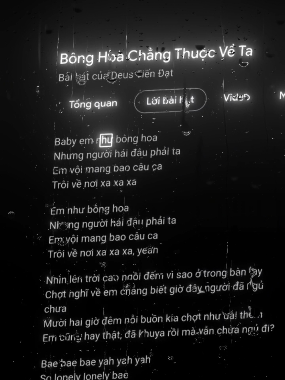 Em như bông hoa🥀🥀🥀....#lofi #nhachaymoingay #thdag #chill #lyrics 