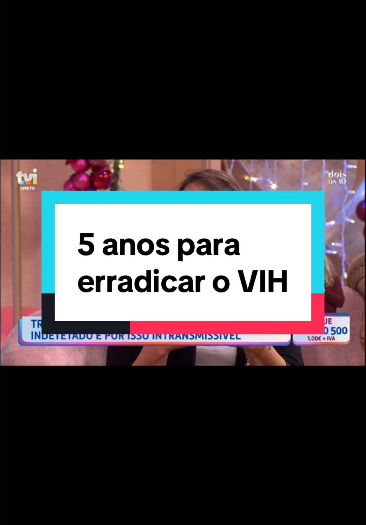 Até 2030 #endstigma #viralontiktok #fyp #hivawareness #hiv #vih #saúde #health #indetectableesintransmisible #2030 #hivaids @TVI 