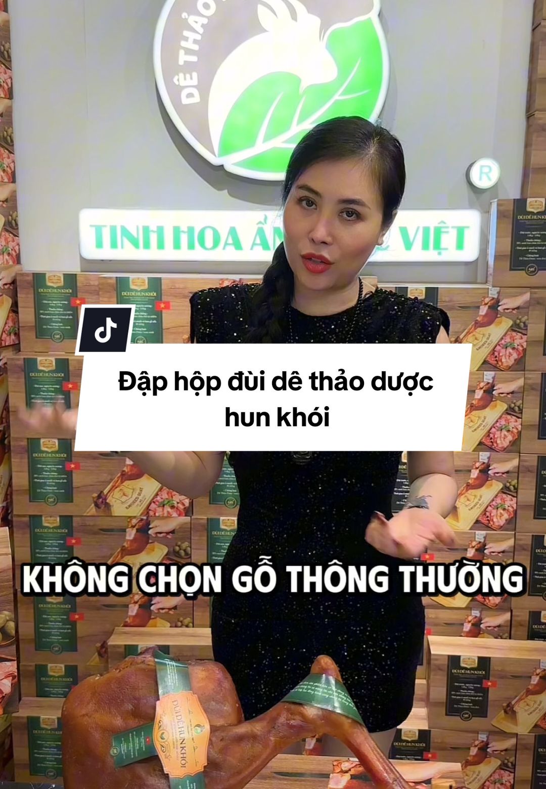 Đập hộp đùi dê thảo dược hun khói #dethaoduoc #xuhuong #vrmgr #changdethaoduoc 