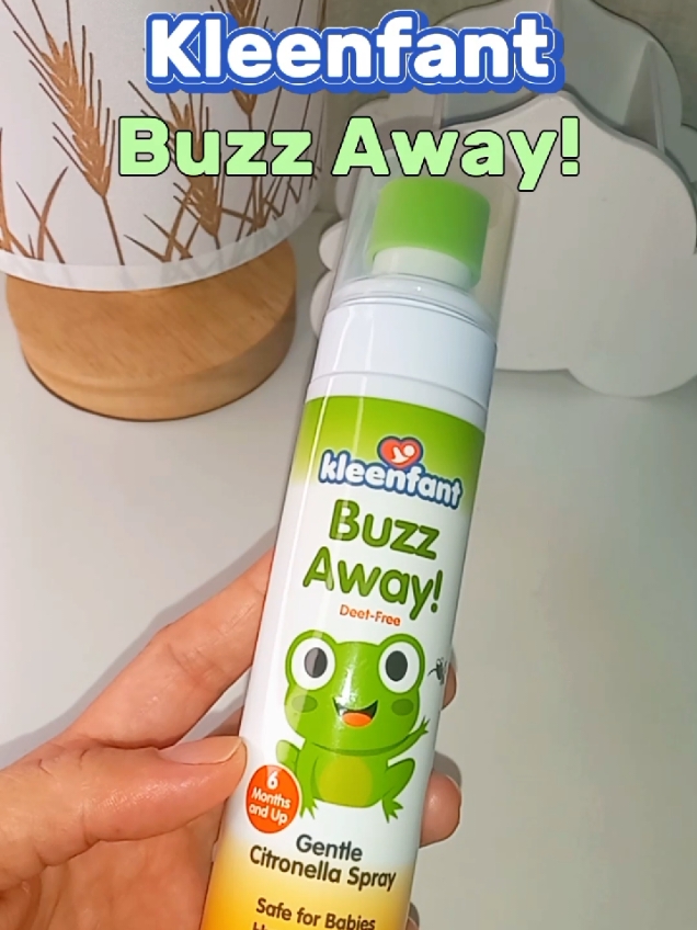 Insect bites?worry no more with this KLEENFANT BUZZ AWAY GENTLE CITRONELLA SPRAY #kleenfantbuzzaway #kleenfantbuzzawaycitronellastickons #kleenfantbuzzawayspray #babyessentials 