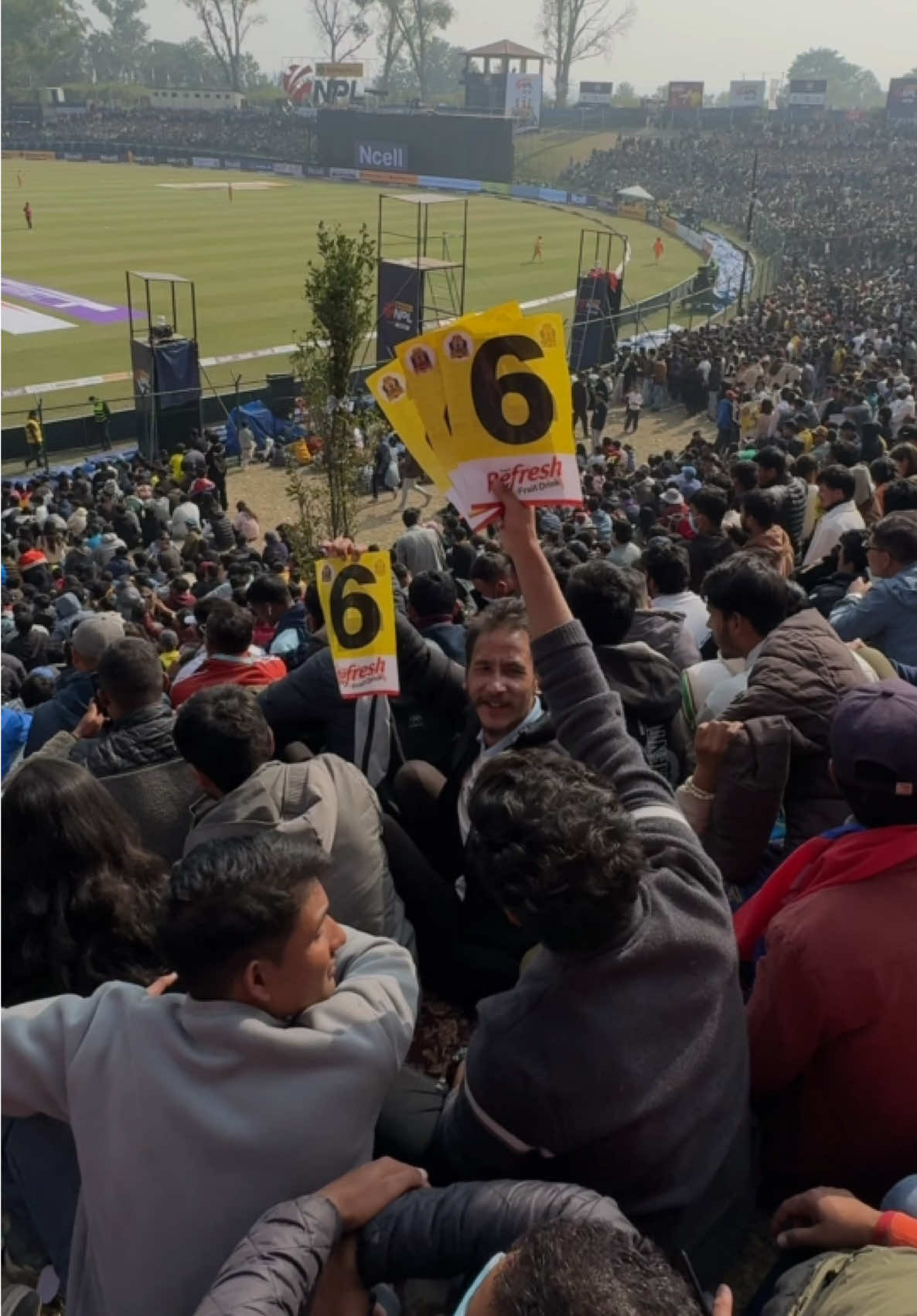 The Craze, The Crowd & The Cricket ❤️🔥🔥 #nepalpremierleague2024 #nepalpremierleague @NPL🤞 @Sudurpaschim Royals #sarojpanthi #sarojvoice 