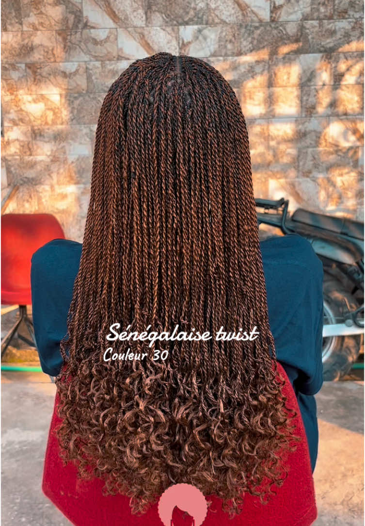 Sénégalaise twist 😍😍  Couleur 30  #senegalaisetwist #twists #viral_video #fyp #coiffure #kinshasa🇨🇩 #hair #beauty 