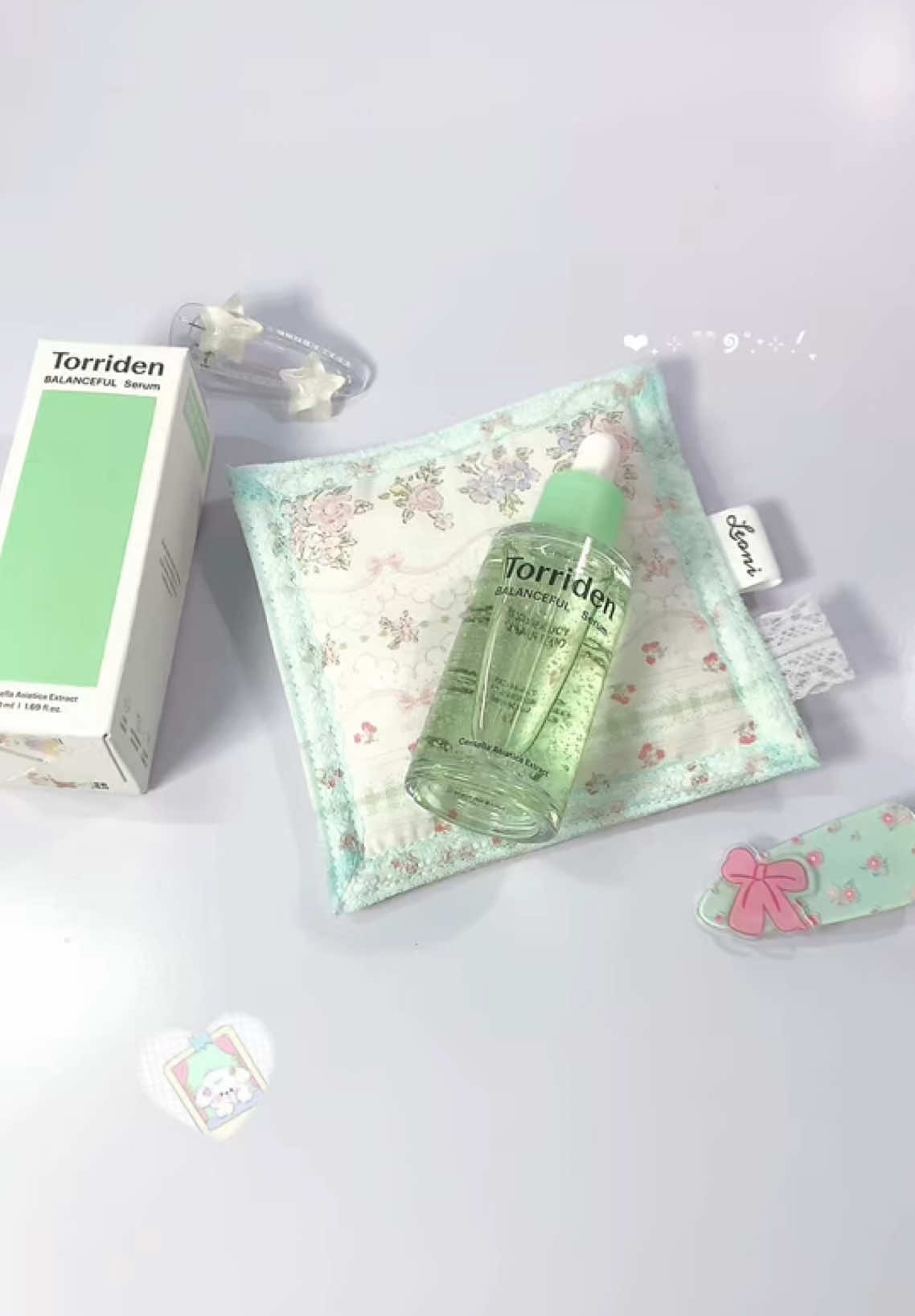 serum màu xanh lá !!! 🧼🫧🤍  #fyp #beauty #review #kbeauty #xh #skincare #foryourpage 