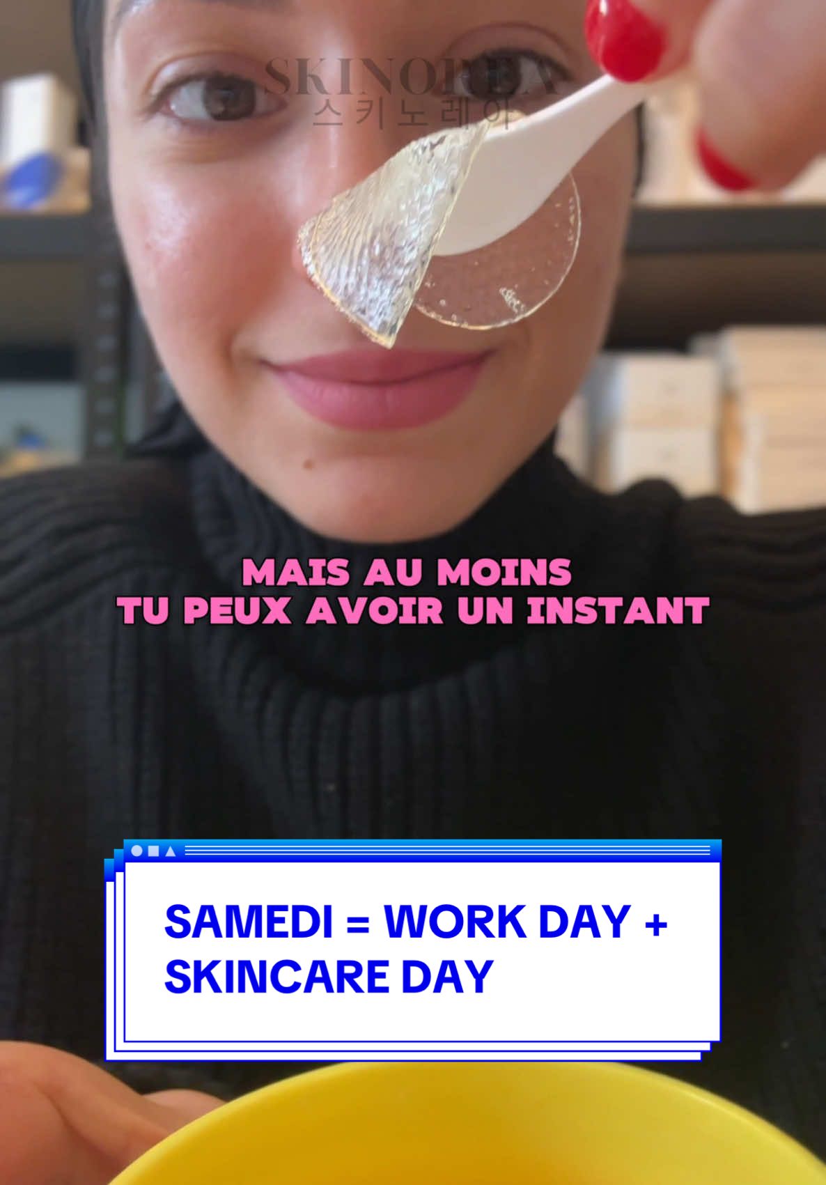 L’avantage d’avoir un k-beauty shop à portée de main ? Pouvoir te faire une skincare digne d’un spa, n’importe quand, même le samedi  Alors, c’est work day... mais surtout skincare day parce que prendre soin de toi, c’est aussi dans le planning !✨🧖‍♀️ Bon week-end & lots of love 💕 Goodal Green Tangerine Vita C Eye Gel Patch Produits skincare coréens disponibles sur notre K-beauty shop, lien en bio ✨ ················· SKINOREA • 스키노레아 Korean skincare shop 🛍️ 🔗 www.skinorea.com 📦  1-5 days EU delivery 🏝️ DOM-TOM shipping 💐 Free samples with all orders  #kbeauty  #kbeautyfrance #kbeautyshopfrance #skinorea 